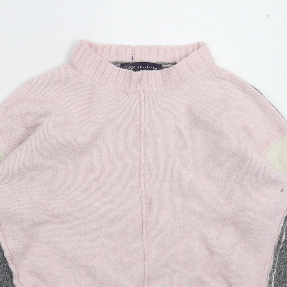 Womens UK Size S Marks and Spencer Multicoloured Pullover Jumper