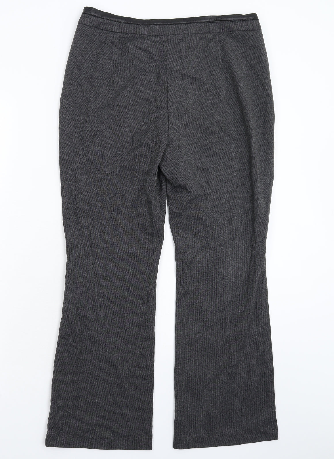 Womens UK Size 12 Per Una Regular Fit  Grey Trousers