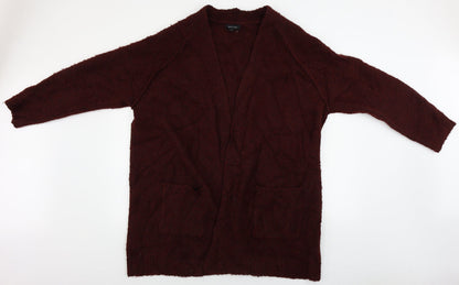 Womens UK Size L New Look Brown Cardigan Jumper