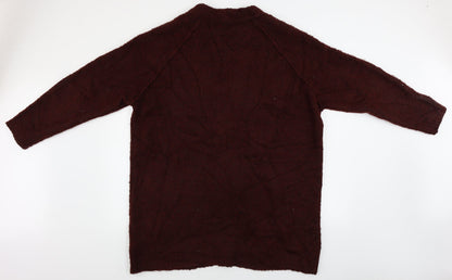 Womens UK Size L New Look Brown Cardigan Jumper