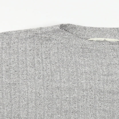 Womens UK Size 10 Marks and Spencer Grey Pullover Jumper