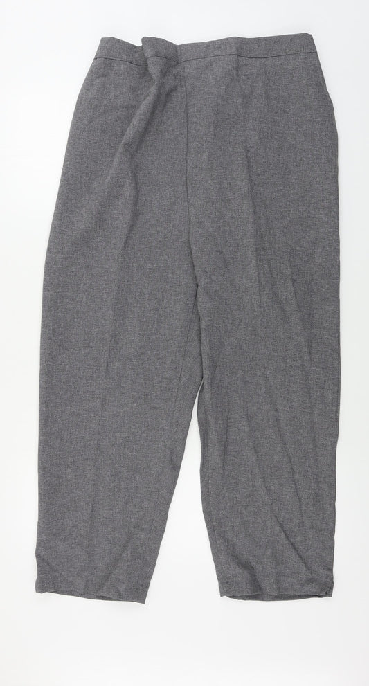 Womens UK Size 34 in NSF Regular Fit  Grey Trousers