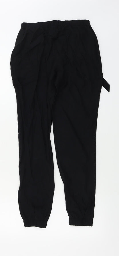 F&F  Womens Black   Windbreaker Trousers Size 8 L26 in