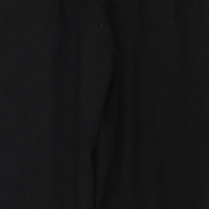 Luigi  Womens Black   Trousers  Size 10 L26 in
