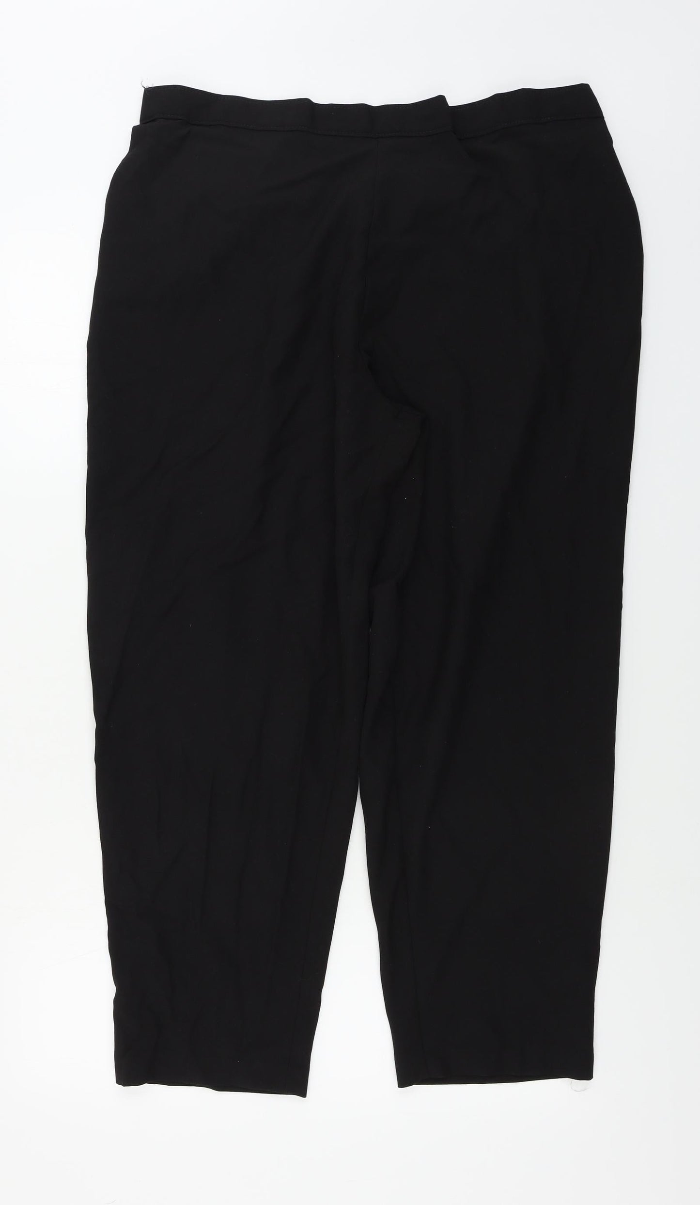 Womens UK Size 36 in Preworn Regular Fit  Black Trousers