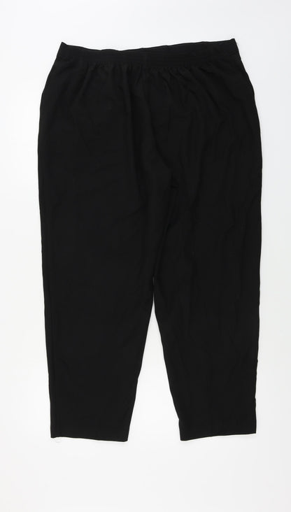 Womens UK Size 36 in Preworn Regular Fit  Black Trousers