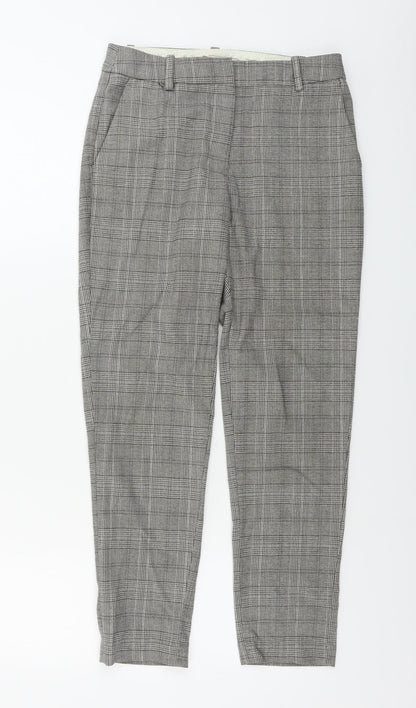 Womens UK Size 6 H&M Regular Fit  Grey Trousers