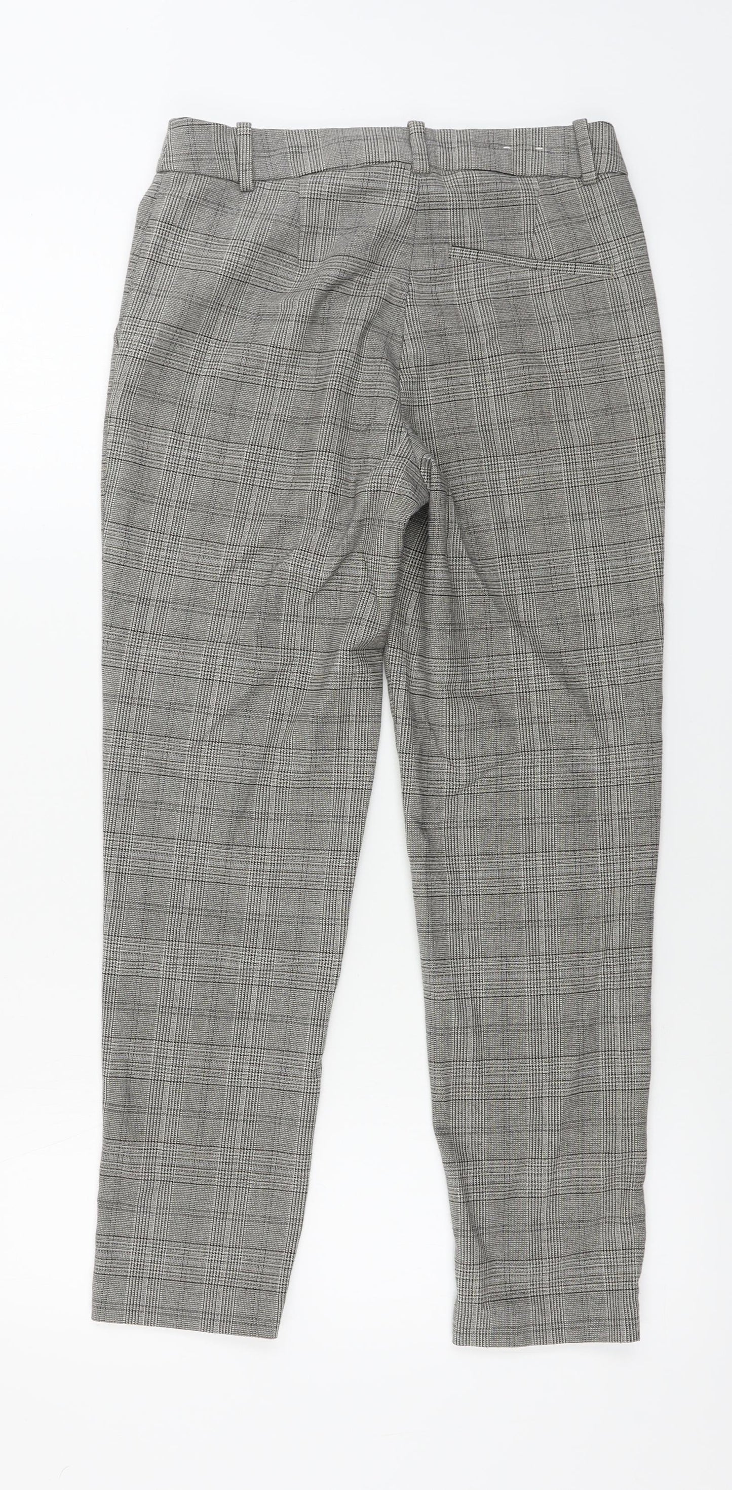 Womens UK Size 6 H&M Regular Fit  Grey Trousers
