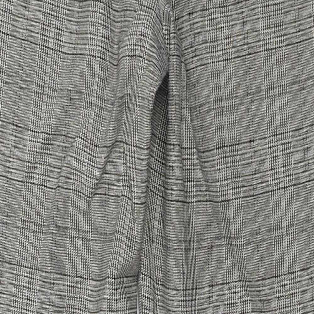 Womens UK Size 6 H&M Regular Fit  Grey Trousers