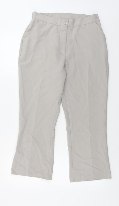 Womens UK Size 30 in Damart Regular Fit  Beige Trousers