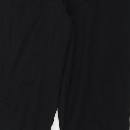 TU Womens Black   Trousers  Size 16 L27 in