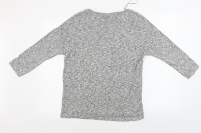 TU Womens Grey   Basic T-Shirt Size 8