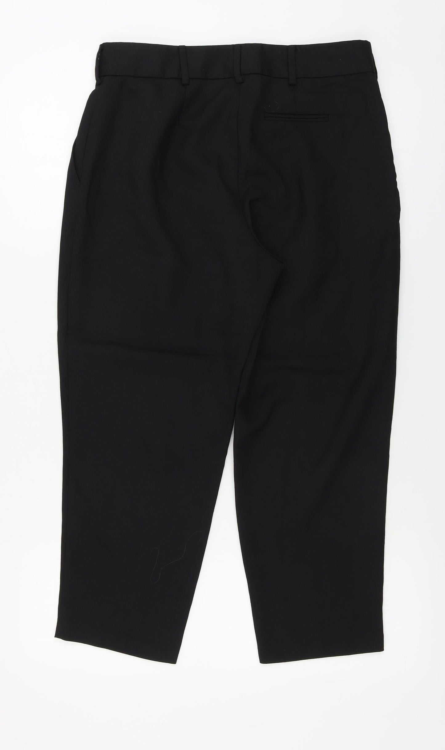 Womens UK Size 10 Marks and Spencer Regular Fit  Blue Trousers