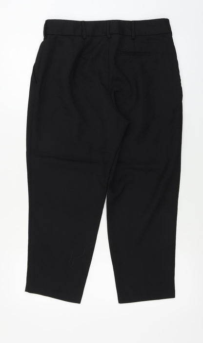 Womens UK Size 10 Marks and Spencer Regular Fit  Blue Trousers