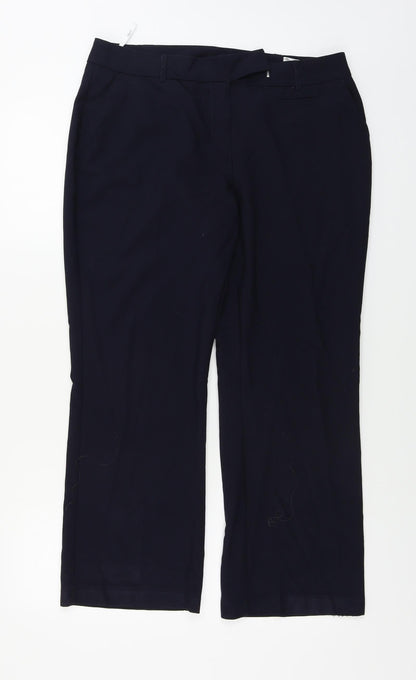 BHS  Womens Blue   Trousers  Size 14 L26 in