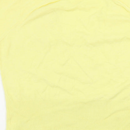 Womens UK Size 18 NEXT Yellow Pullover Jumper