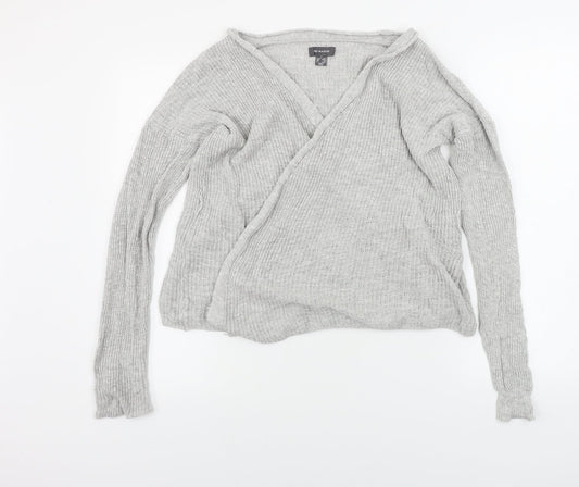 Primark  Womens Grey   Cardigan Jumper Size 8