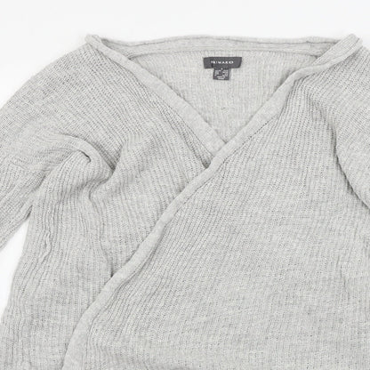 Primark  Womens Grey   Cardigan Jumper Size 8