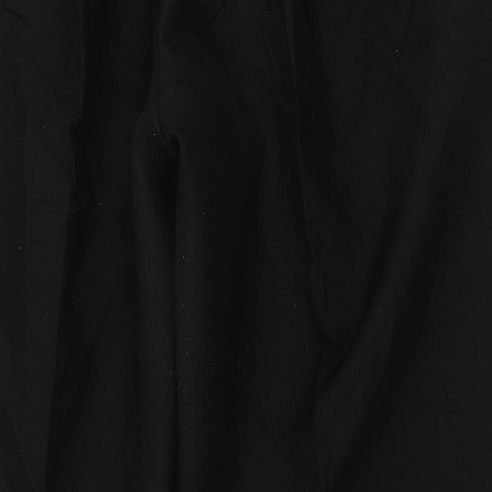 Womens UK Size 34 in Saira of Manchester Regular Fit  Black Trousers
