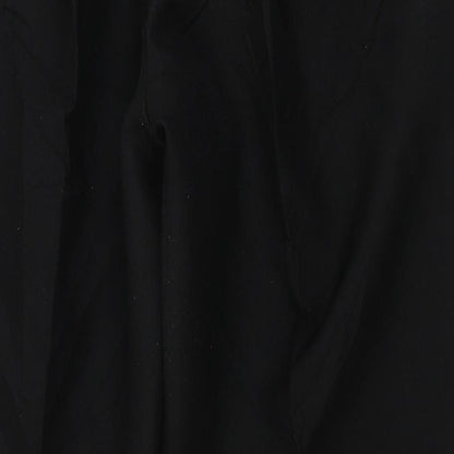 Womens UK Size 34 in Saira of Manchester Regular Fit  Black Trousers