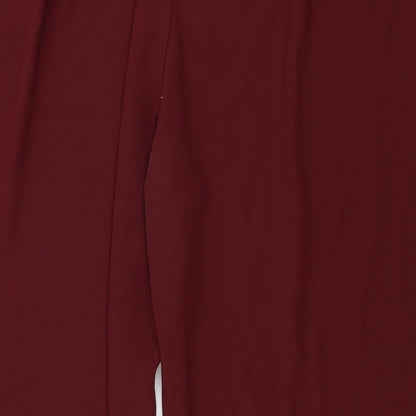 Target Womens Red   Trousers  Size 38 in L25 in