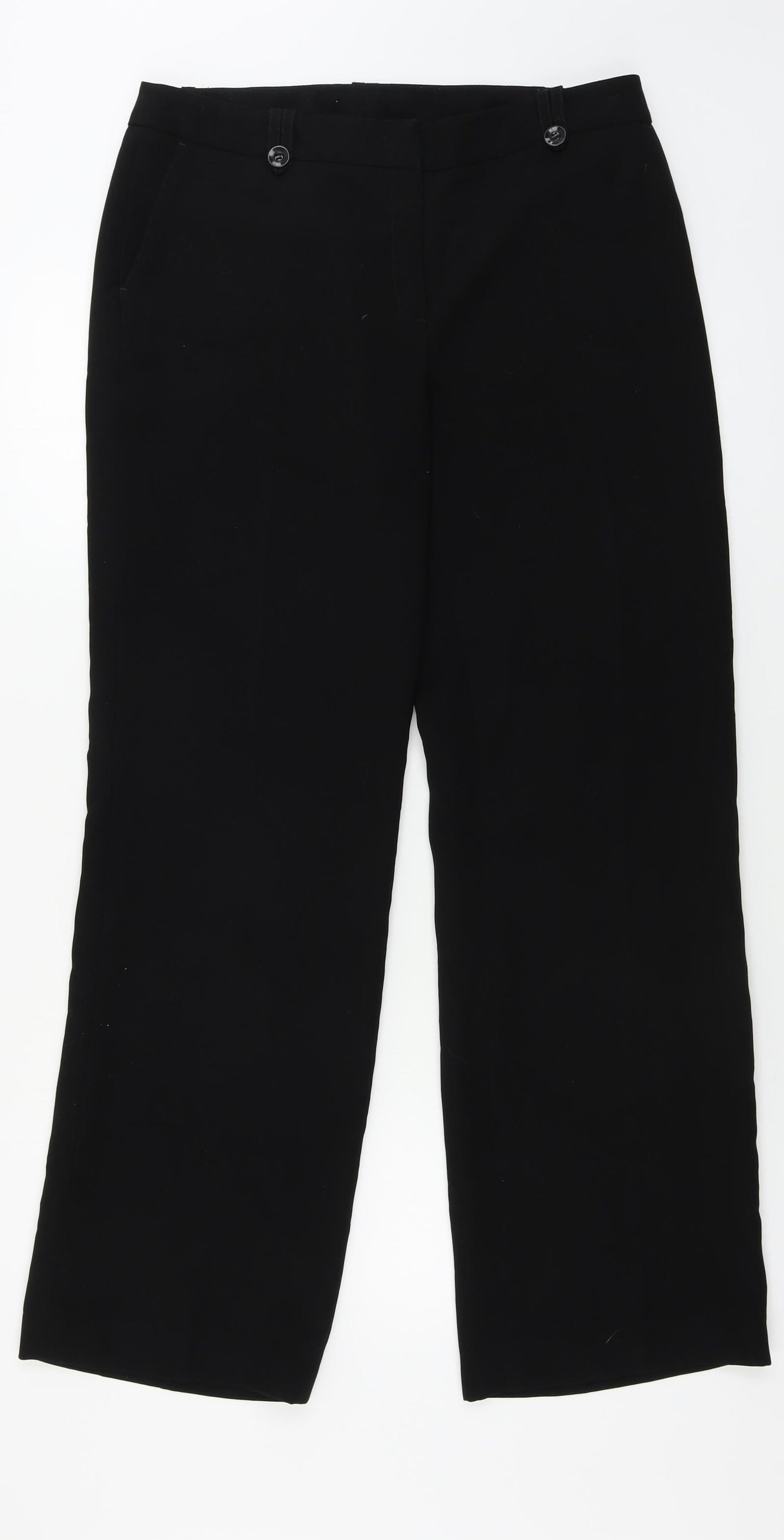 Florence + Fred    Womens Black   Trousers  Size 12 L30 in