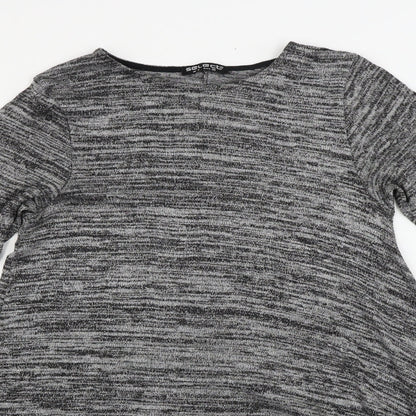 Select  Womens Grey   Jumper Dress  Size 8