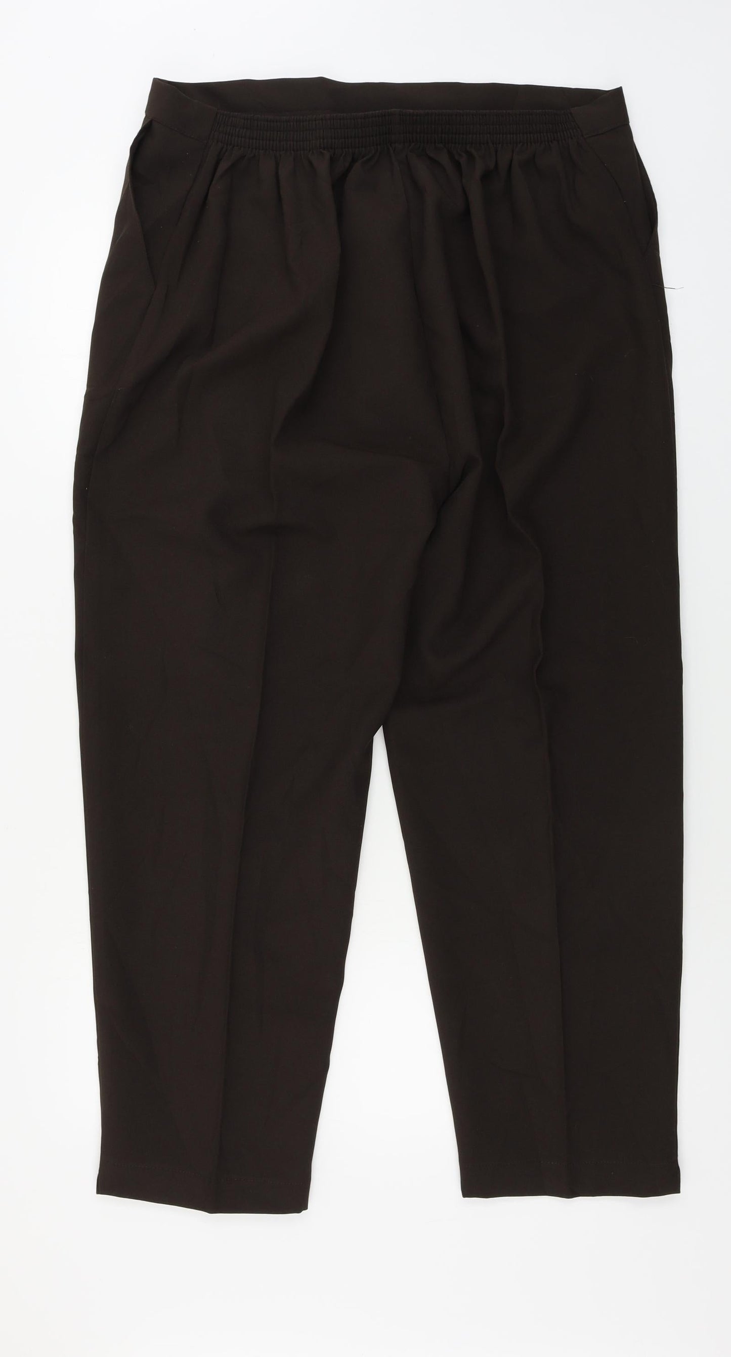 Womens UK Size 26 NSF Regular Fit  Brown Trousers