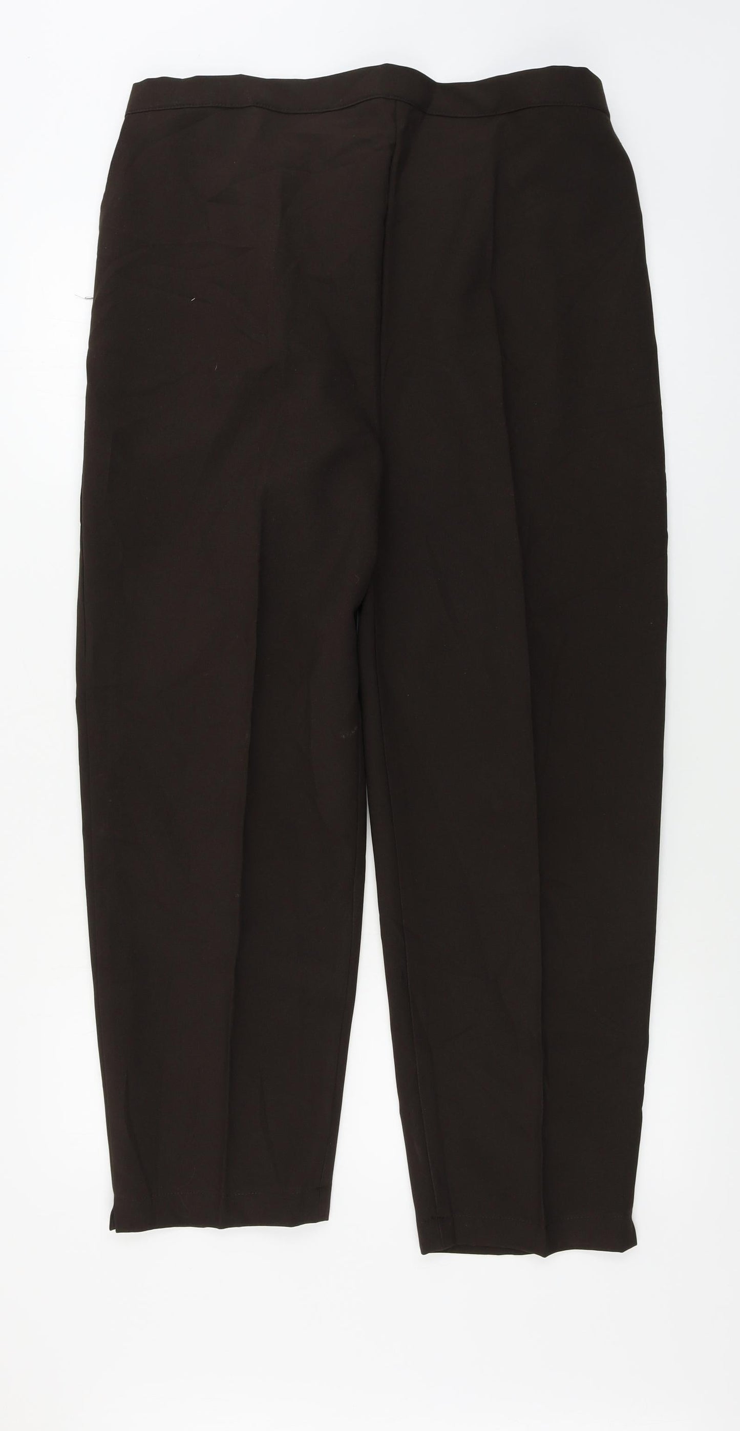 Womens UK Size 26 NSF Regular Fit  Brown Trousers