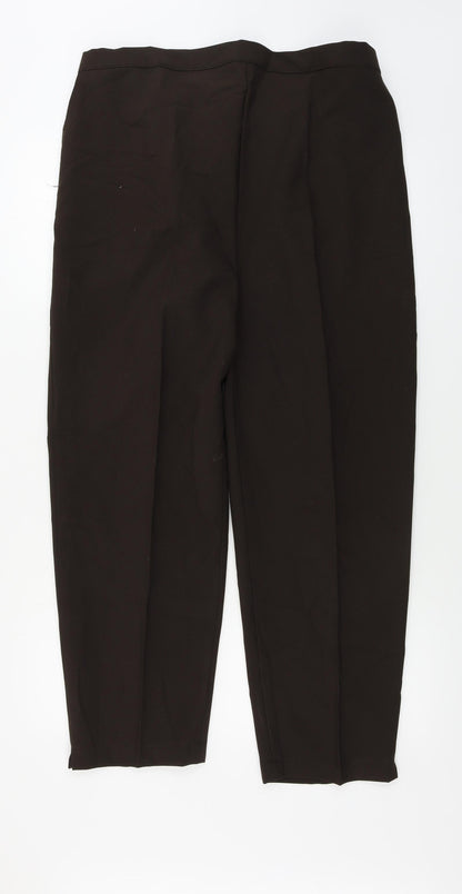 Womens UK Size 26 NSF Regular Fit  Brown Trousers