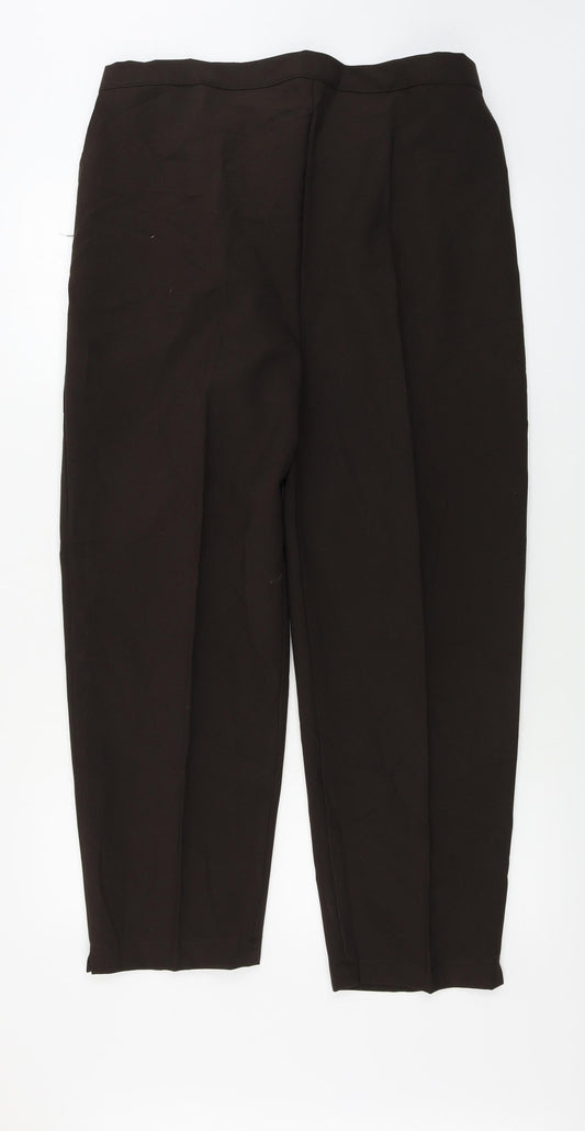 Womens UK Size 26 NSF Regular Fit  Brown Trousers