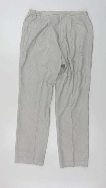 Womens UK Size 12 Finnkarelia Regular Fit  Grey Trousers