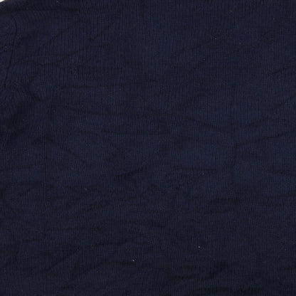 Ambrose Mens Blue   Pullover Jumper Size L