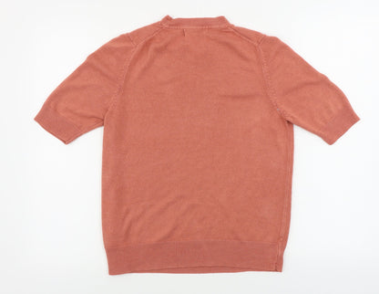 Womens UK Size 12 Marks and Spencer Brown Pullover Jumper
