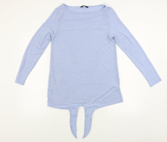 George  Womens Blue   Basic Blouse Size 10