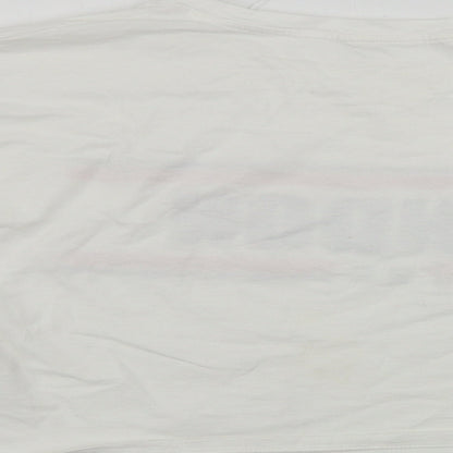 H&M  Girls White   Basic T-Shirt Size 14 Years