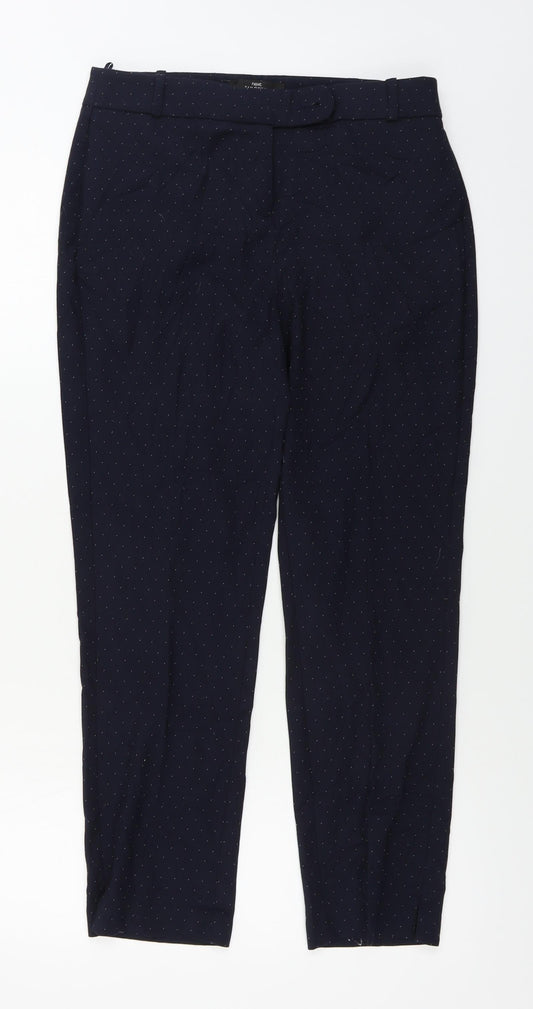 Womens UK Size 8 NEXT Regular Fit  Blue Trousers