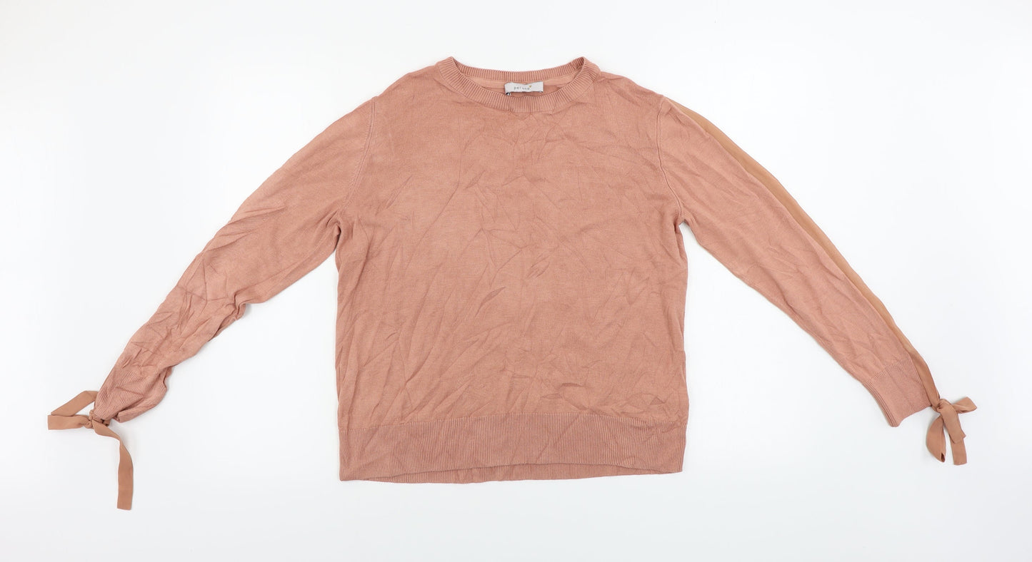 Womens UK Size 12 Marks and Spencer Orange Pullover Jumper