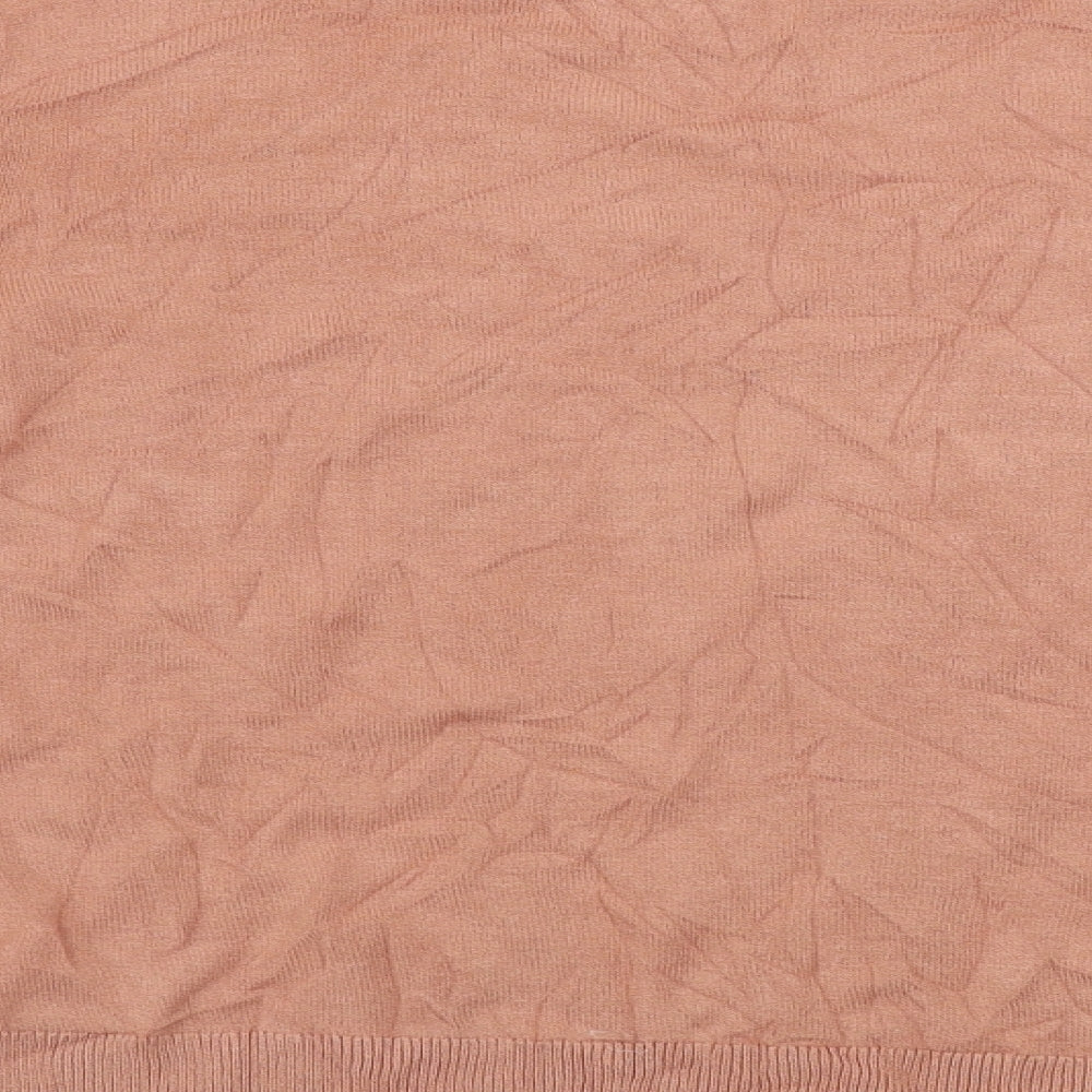 Womens UK Size 12 Marks and Spencer Orange Pullover Jumper