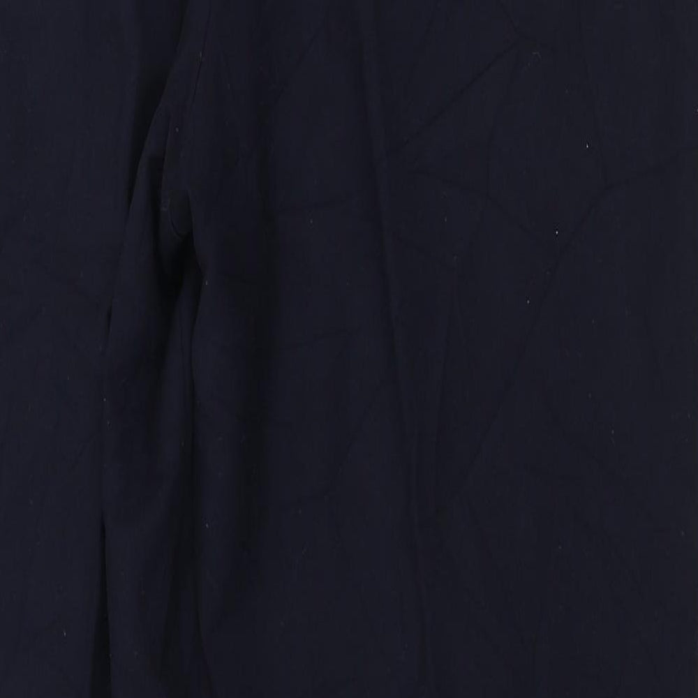 Womens UK Size 12 Preworn Regular Fit  Blue Trousers