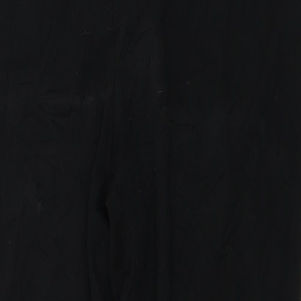 Womens UK Size 14 Marks and Spencer Regular Fit  Black Trousers