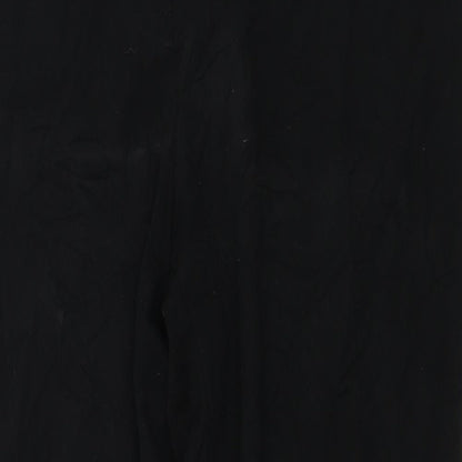 Womens UK Size 14 Marks and Spencer Regular Fit  Black Trousers