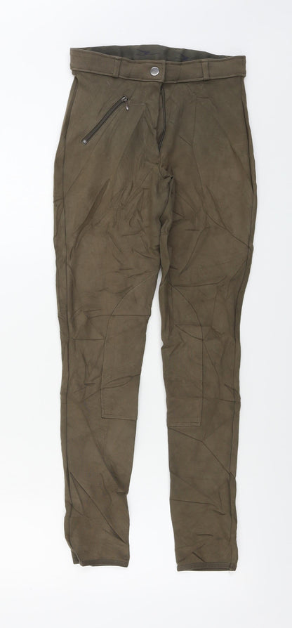 Womens UK Size 26 in Preworn Regular Fit  Brown Trousers