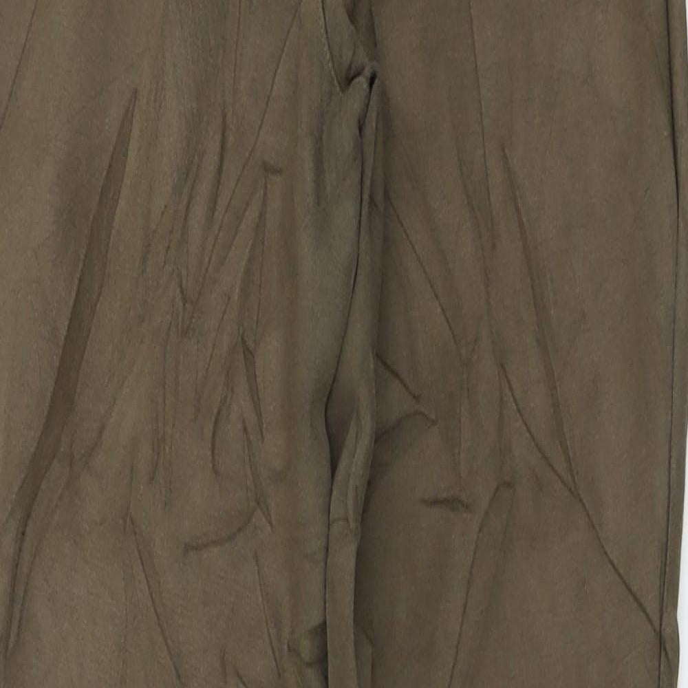 Womens UK Size 26 in Preworn Regular Fit  Brown Trousers