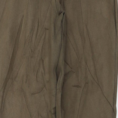 Womens UK Size 26 in Preworn Regular Fit  Brown Trousers