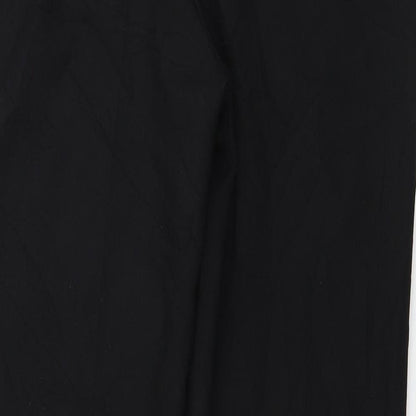 F&F  Womens Black   Trousers  Size 10 L24 in