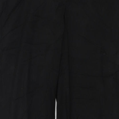 Womens UK Size 10 Marks and Spencer Regular Fit  Black Trousers