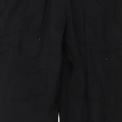 Womens UK Size 10 Marks and Spencer Regular Fit  Black Trousers