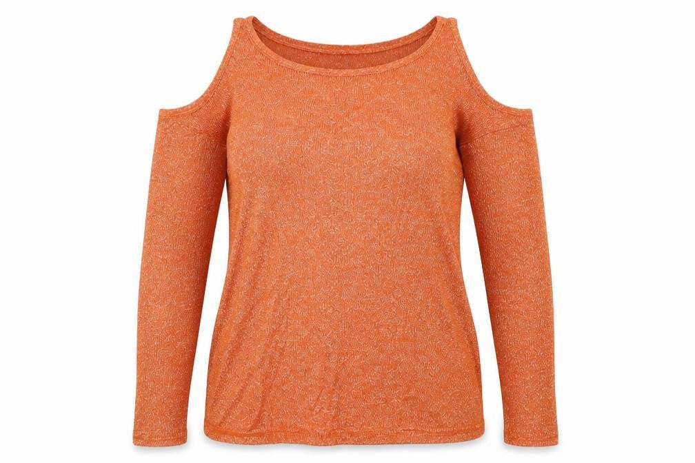 Womens UK Size 10 NEXT Orange Pullover Jumper