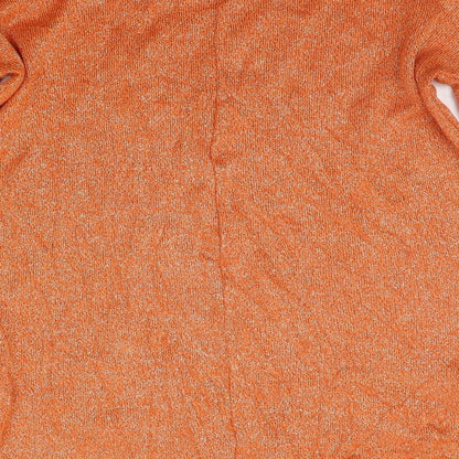 Womens UK Size 10 NEXT Orange Pullover Jumper